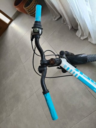 Bicicleta Infantil Trek Blanca y Azul