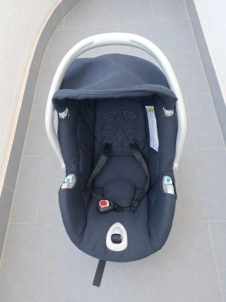 Set Ovetto + Culletta Cam Blu/Bianco