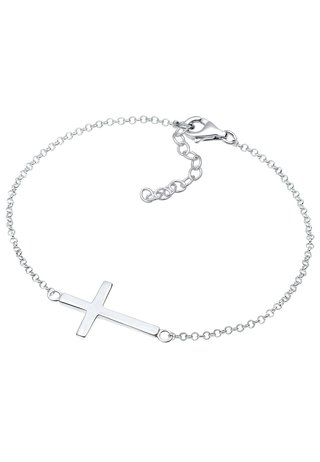 Pulsera Elli cruz plata oro rosa NUEVA