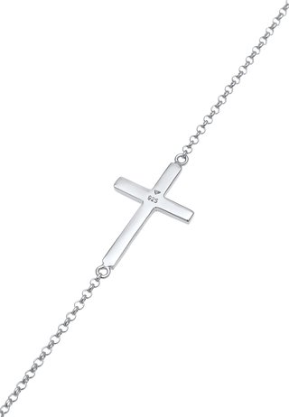 Pulsera Elli cruz plata oro rosa NUEVA