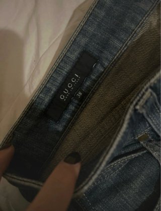 Jeans Gucci Vintage Blu
