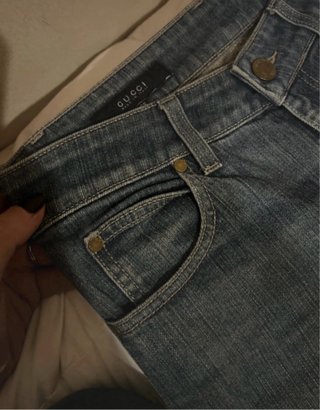 Jeans Gucci Vintage Blu