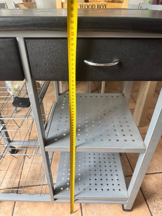 Carrito Auxiliar Cocina acero inoxidable