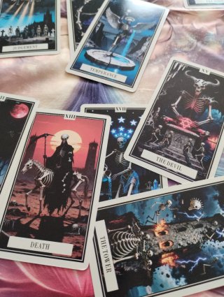Tarocchi Skeleton Tarot