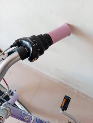 Bicicleta Morada Infantil niña 20 pulgadas