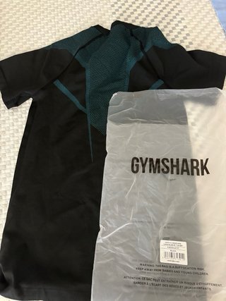 Camiseta Gymshark Onyx Talla S