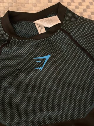 Camiseta Gymshark Onyx Talla S