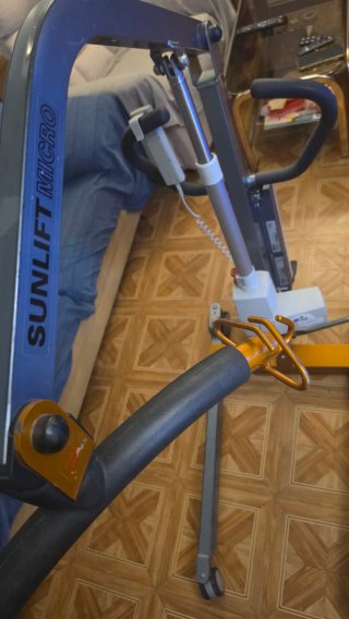Grúa sunlift micro eléctrica + 2 arnés