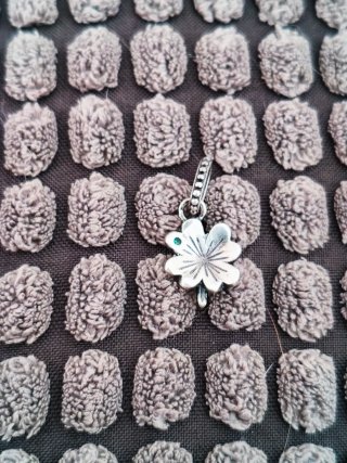 Pandora Charm Trébol Suerte Verde Plata