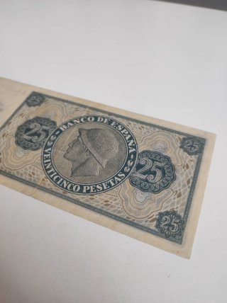 Billete 25 Pesetas Banco de España 1936