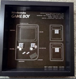 Cornice Quadro for Lego Game Boy Nintendo 72046