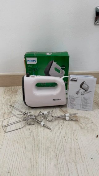 Batidora de mano Philips Blanca y Gris