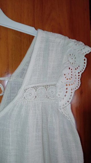 Blusa marfil talla XL