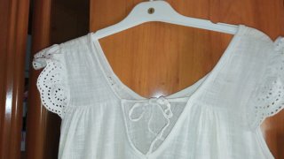 Blusa marfil talla XL