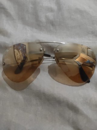 Gafas de sol Ray-Ban Aviator Marrones/Plateadas