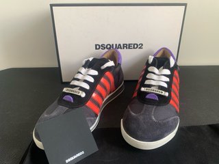 Zapatillas Dsquared2 New Runner Gris/Rojo