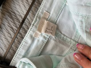 Shorts vaqueros blancos