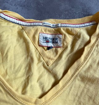 Camiseta Tommy Hilfiger Amarilla Talla L