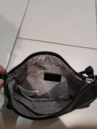 Borsa a tracolla Tamaris nera 22x16