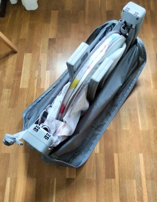 Cuna de viaje portátil Homcom