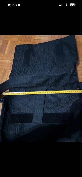 Borsa a tracolla porta PC Calvin Klein nera