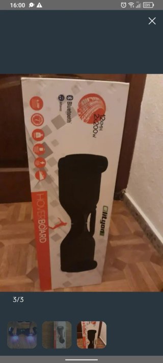 Hoverboard con luces LED