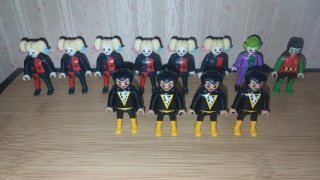 Personaggi semi rari Kinder DC Comics Playmobil