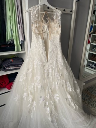 Vestido de Novia Pronovias Blanco+cancán
