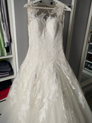 Vestido de Novia Pronovias Blanco+cancán