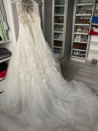 Vestido de Novia Pronovias Blanco+cancán