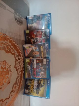 Lote 5 Juegos PS4: NBA, PES, Rainbow Six
