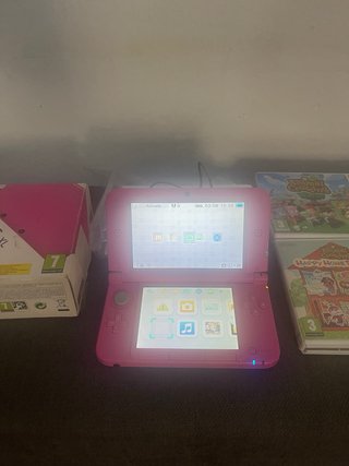 Nintendo 3DS XL Rosa con 6 giochi