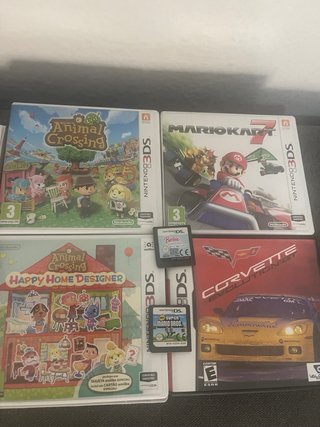 Nintendo 3DS XL Rosa con 6 giochi