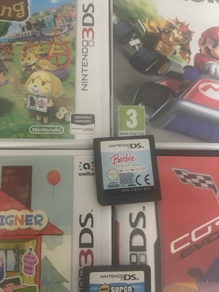 Nintendo 3DS XL Rosa con 6 giochi