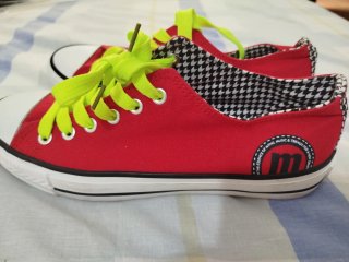 Zapatillas Mustang Rojas. (Sólo envíos).