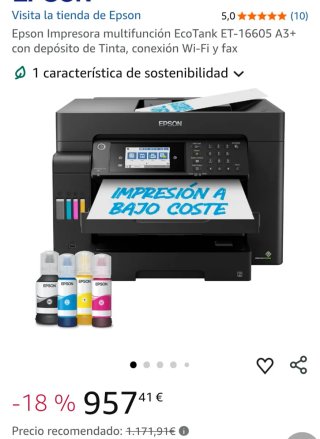 Epson Impresora multifunción EcoTank