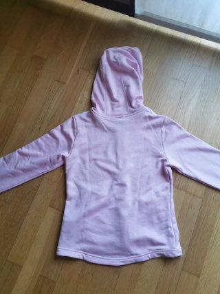 Chaqueta Adidas Rosa con Rayas Blancas
