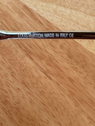 Occhiali da sole Louis Vuitton azzurri