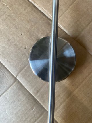 Applique da parete/soffitto metallo e vetro