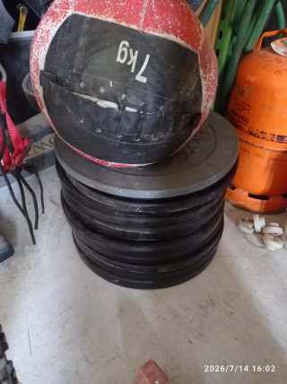 Discos Bumper 7kg