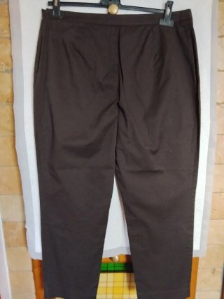 Leggings donna marrone tg 46