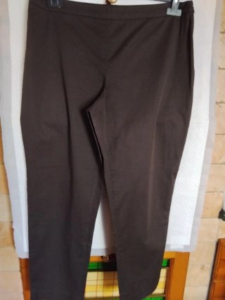 Leggings donna marrone tg 46