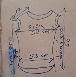 Blusa sin mangas estampada azul marino