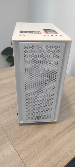 Torre PC Gaming Tempest Rampart Blanca
