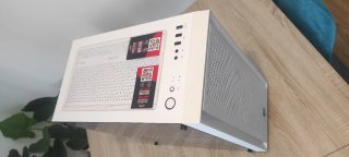 Torre PC Gaming Tempest Rampart Blanca