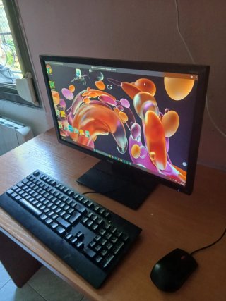Computer Lenovo + Monitor Acer