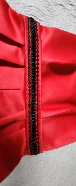 Vestido elegante sin tirantes