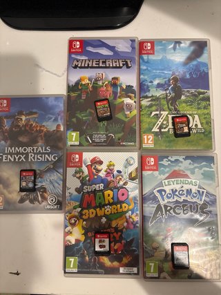 Lote Nintendo Switch - Buen Estado