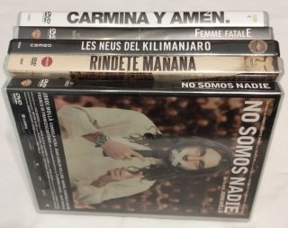 5 DVD di film sigillati a 15€