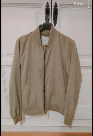 Chaqueta Zara Beige Hombre